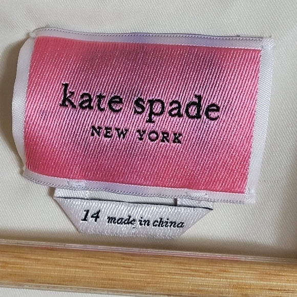 Kate Spade Luxe Twill Jacket Size 14 New - Picture 14 of 14